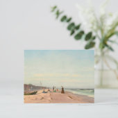 The Beach at Long Branch, New Jersey Briefkaart (Staand voorkant)