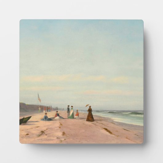 The Beach at Long Branch, New Jersey Fotoplaat (Voorkant)