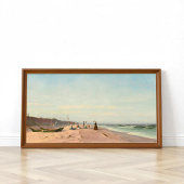 The Beach at Long Branch, New Jersey Poster