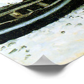 The Beach at Sainte-Adresse Claude Monet Poster (Hoek)