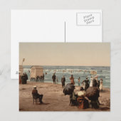 The beach, Blankenberghe, België Briefkaart (Voorkant / Achterkant)