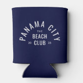 The Beach Club Deep Blue Persoonlijke Bestemming Blikjeskoeler (Achterkant)