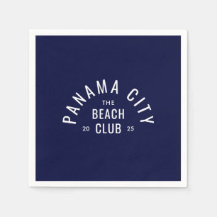The Beach Club Deep Blue Persoonlijke Bestemming  Servet