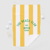 The Beach Club - Jupiter Florida - Custom Design Golfhanddoek (Insitu)