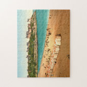 The Beach Dinard Frankrijk Legpuzzel (Verticaal)
