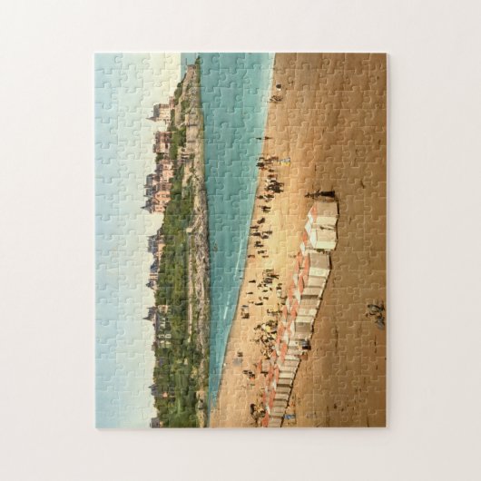 The Beach Dinard Frankrijk Legpuzzel (Verticaal)