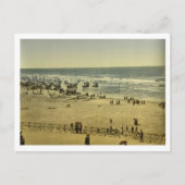 The Beach from the Casino, Ostend, Belgium Briefkaart (Voorkant)