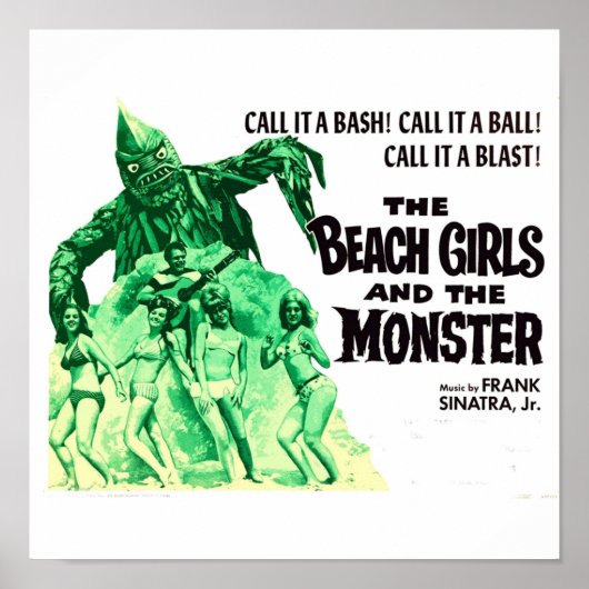 The Beach Girls Poster (Voorkant)