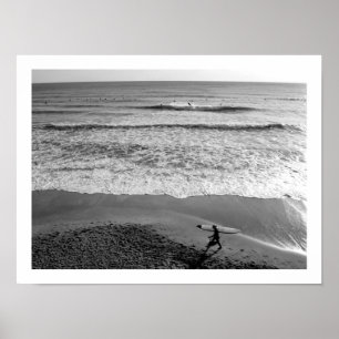 The Beach Life - Sagami Bay, Japan Poster