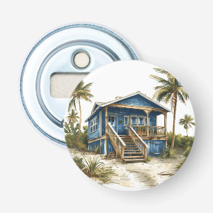 The Beach Shack - Thuis aan het strand Button Flesopener