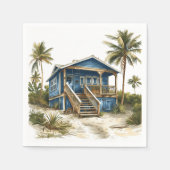 The Beach Shack - Thuis aan het strand Servet (Voorkant)
