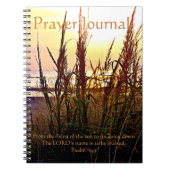 The Beach Sunset Wild Grass Prayer Journal Notitieboek (Voorkant)