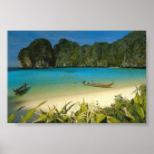 "The Beach" Thailand Poster (Voorkant)