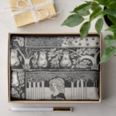 The Beale Isoud at Joyous Gard, Aubrey Beardsley Tissuepapier (Geschenk)