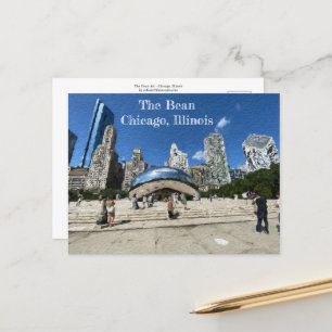 The Bean - Chicago, Illinois Briefkaart