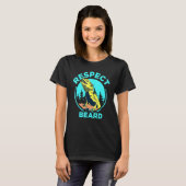 The Beard Bearded Dragon Pogona Lizard Bea T-shirt (Voorkant volledig)