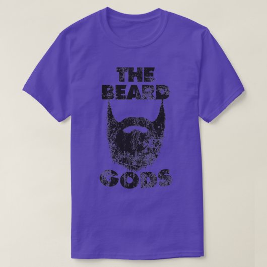 The Beard Gods Beard Lovers Donx27t Shave T-shirt (Design voorkant)