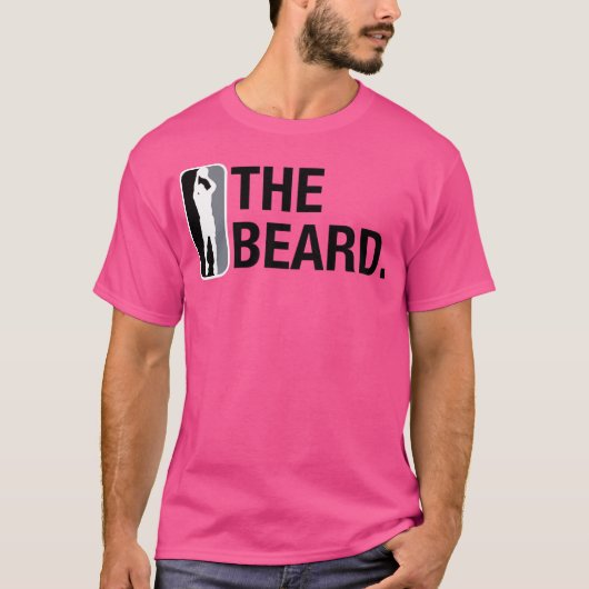 The Beard - James Harden - Brooklyn Basketball Net T-shirt (Voorkant)