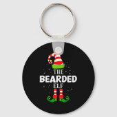 The Bearded Elf Christmas Pjs Matching Pajama  Sleutelhanger (Voorkant)