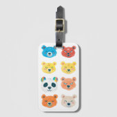 The Bears of Personality  Bagagelabel (Voorkant (verticaal))