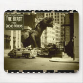 The Beast: From 20.000 Fathoms Mousepad Muismat (Voorkant)