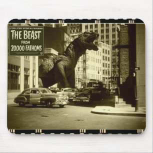 The Beast: From 20.000 Fathoms Mousepad Muismat
