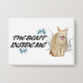 The Beast Inside Me Button (Voorkant)
