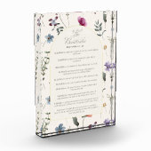 The Beatitudes Matthew 5:3–12 Floral Scripture Fotoblokken (Links)