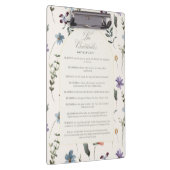 The Beatitudes Matthew 5:3–12 Floral Scripture Klembord (Rechts)