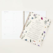 The Beatitudes Matthew 5:3–12 Floral Scripture Planner (Display)