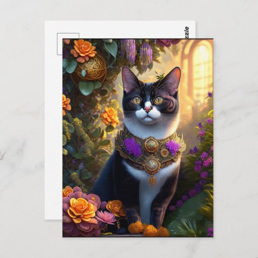 the beautiful cat briefkaart (Voorkant / Achterkant)