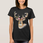 the beautiful deer t-shirt (Voorkant)