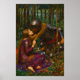 The Beautiful Lady Without Pity van Waterhouse Poster