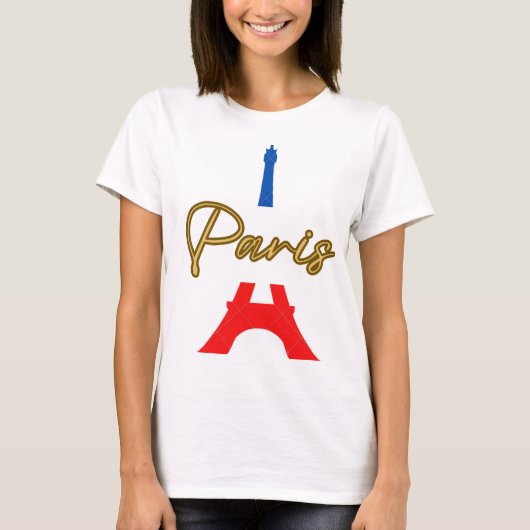 The Beautiful Paris T-shirt (Voorkant)