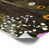 The Beautiful quiet forest Perfect Poster (Hoek)