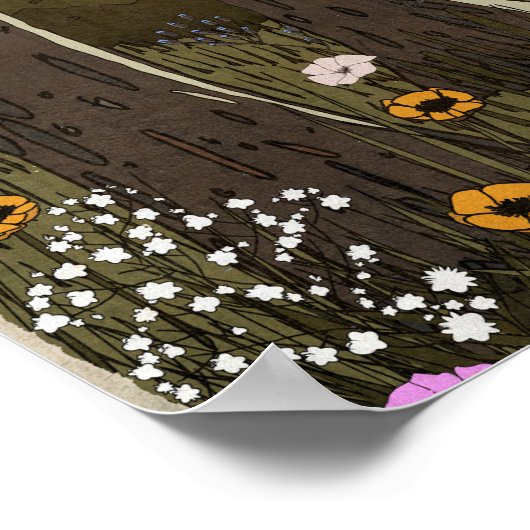 The Beautiful quiet forest Poster (Hoek)