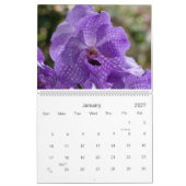 The Beauty of a Garden, Flower Calendar 2016 Kalender (Jan 2027)