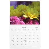 The Beauty of a Garden, Flower Calendar 2016 Kalender (Mar 2027)