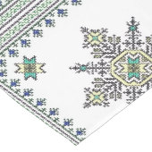 The Beauty of Moroccan Embroidery Lange Tafelloper (Hoek)