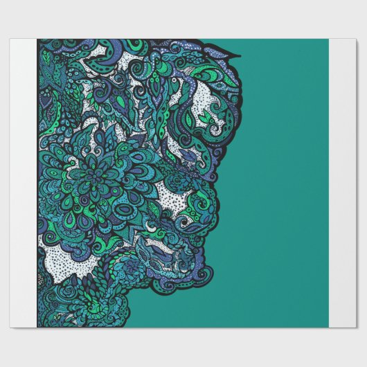 The beauty of nature cadeaupapier (Vlak)