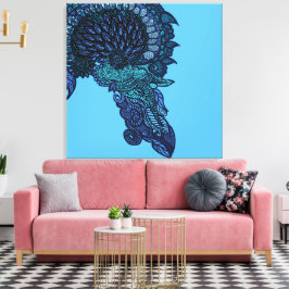 The beauty of nature in your home canvas afdruk