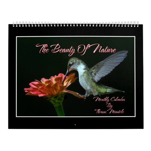 The Beauty Of Nature Monthly Calendar Kalender (Hoes)