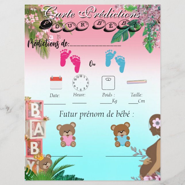 The Bebé-spel (Voorkant)