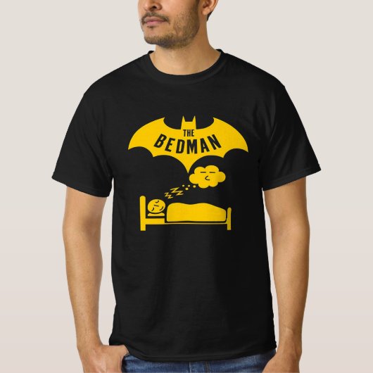 The Bedman - Sleep Hero Parodie T-shirt (Voorkant)