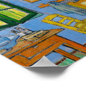 The Bedroom by Vincent van Gogh Poster (Hoek)