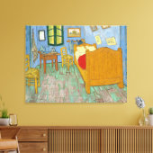 The Bedroom - Vincent van Gogh (1889) Canvas Afdruk (Insitu (Woonkamer))