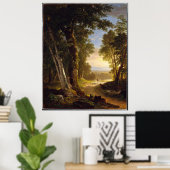 The Beeches - Asher Brown Durand - 1845 - Poster (Thuiskantoor)