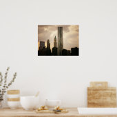 The Beekman Tower and Woolworth Building, Medium Poster (Keuken)