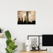 The Beekman Tower and Woolworth Building, Medium Poster (Thuiskantoor)