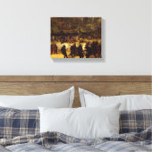 The Beer Dance, 1870, van William Holbrook Beard Canvas Afdruk (Insitu (Slaapkamer))